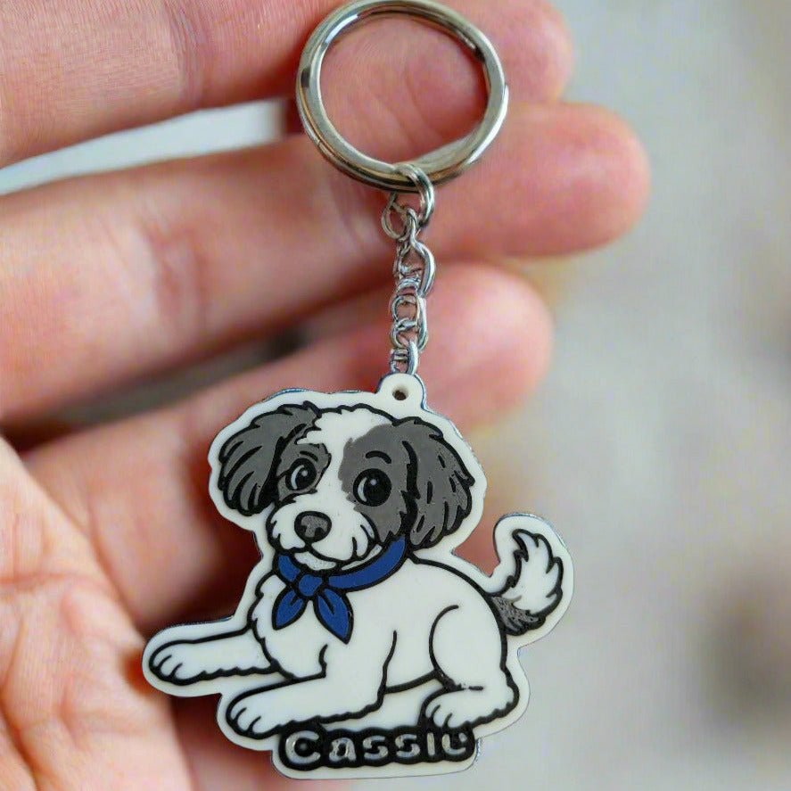 Custom Pet Keychain - Crazy Customs