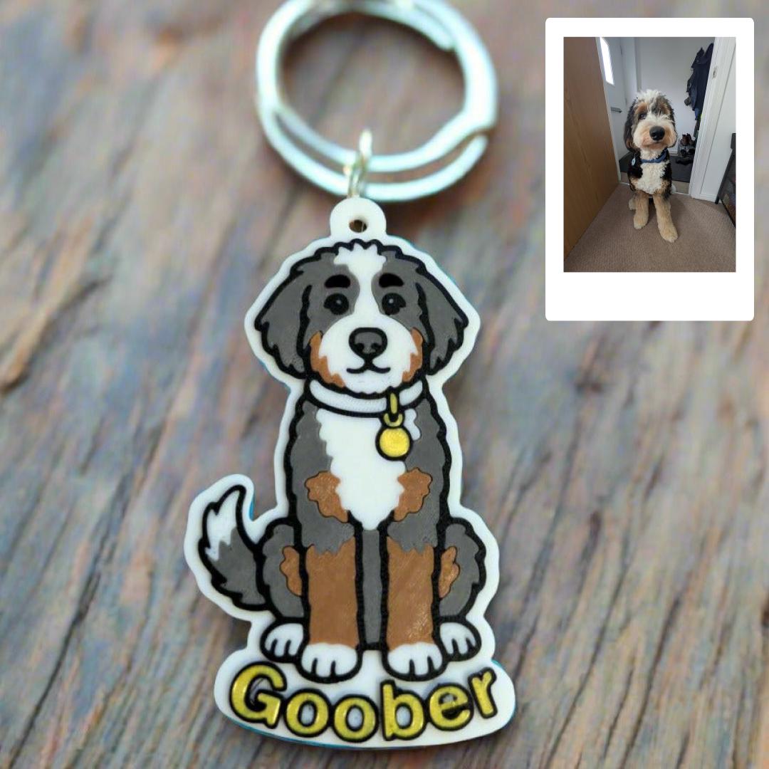 Custom Pet Keychain